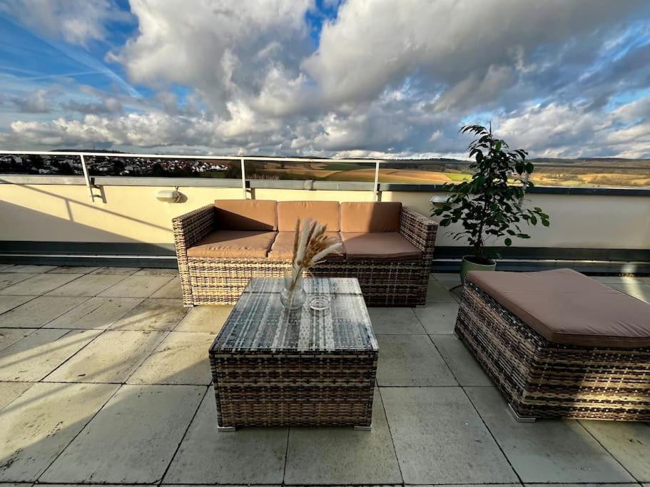 Charmante Penthouse - Therme Badewelt - Museum In Sinsheim Hoffenheim Exterior foto